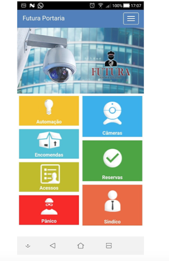 Android application Futura Portaria Inteligente screenshort