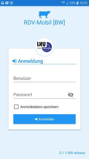 Android application LKV-Rind App [BW] screenshort