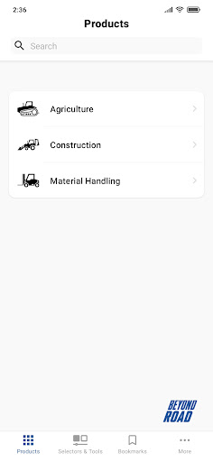 Android application Beyond Road Connect screenshort