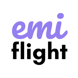 「emiFlight:  航空券を比較する」のアイコン画像