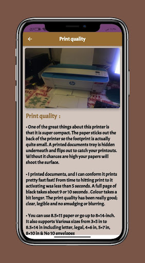 HP DeskJet 3755 printer Guide Screen 3