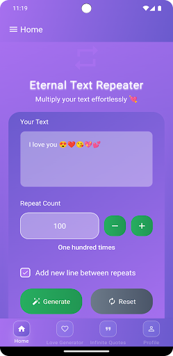 App screenshot