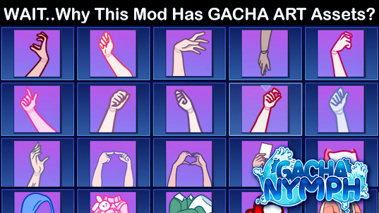 Some of Gacha Nebula's assets and info about the upcoming mod