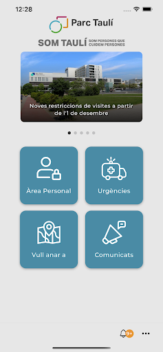 Android application Parc Taulí screenshort