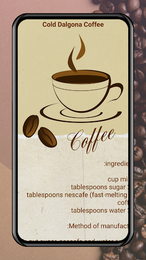 cold coffee drinks Screen 2