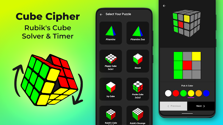 Cube Cipher - Cube Solver - 4.8.1 - (Android)