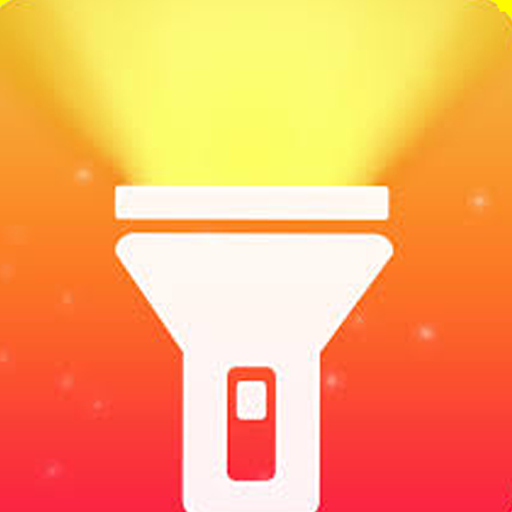 Simple flashlight logo