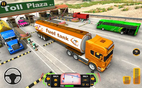 Oil Tanker Driving Truck Games