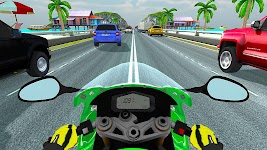 screenshot of Highway Traffic Rider - 3D Bik