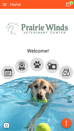 Android application Prairie Winds Vet screenshort