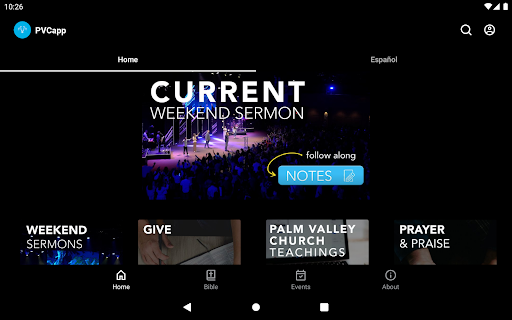 Screenshot of Palm Valley Church - Texas