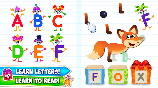 Baby ABC in box Kids alphabet games for toddlers 3.2.12.1 Apk 1
