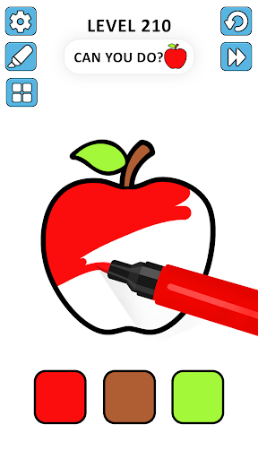 Coloring Page ASMR Drawing Screen 3