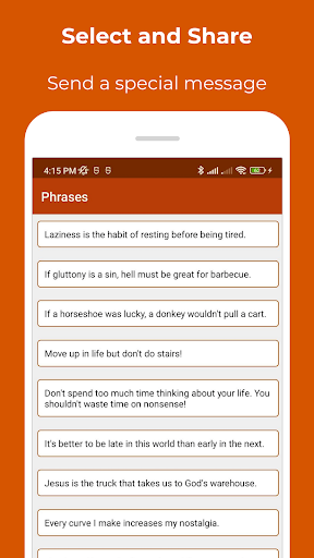 Phrases for Trucker Screen 2