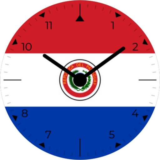 Paraguay Analog Watch Face logo