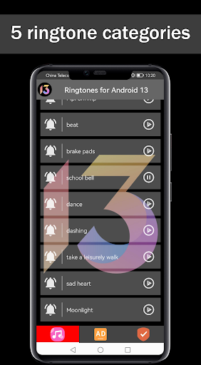 Ringtones for Android 13