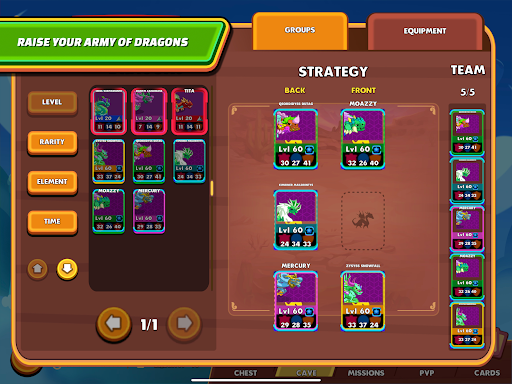 Dragonary: Compete & Earn - Role Playing - games