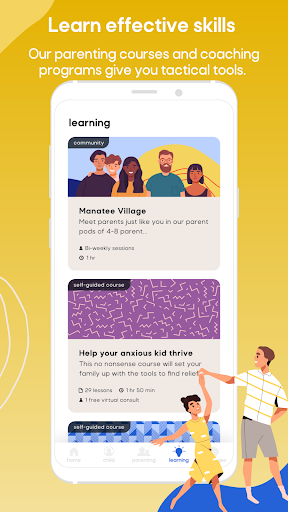 Screenshot of Manatee: Family Mental Health