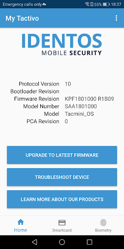 Android application My Tactivo screenshort