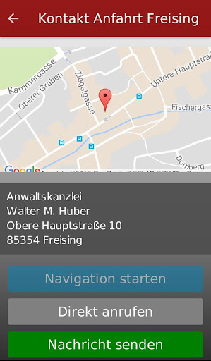 Anwaltskanzlei Walter M. Huber Screenshot 2 - AppWisp.com