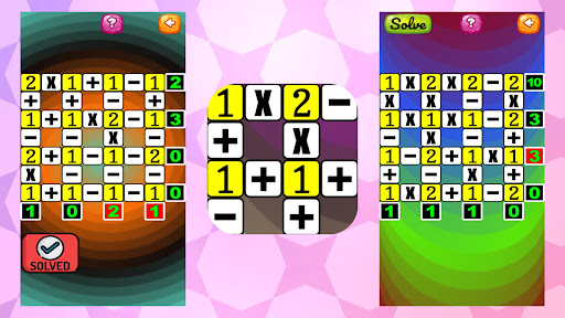 Android application Flick Math:Classic Puzzle Game screenshort