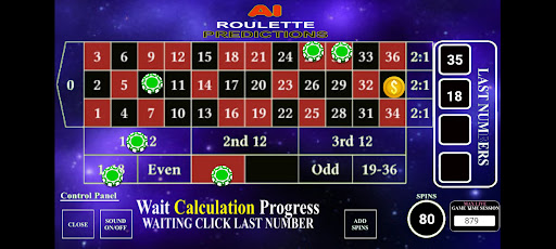 Ai roulette predictions Screen 2