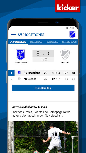 SV Hochdonn Screen 3