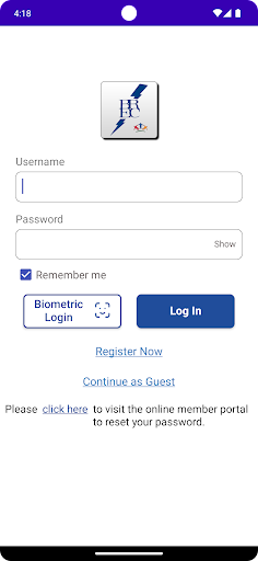 Android application BREC Connect screenshort