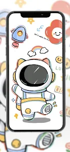 Cute Astronaut Wallpaper HD
