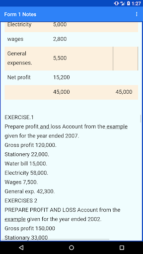 Form 1 notes : all subjects Screen 3