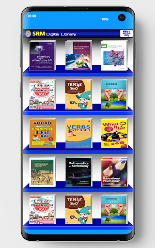 Android application SRM Library screenshort