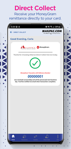 Mailpac ePay Mastercard