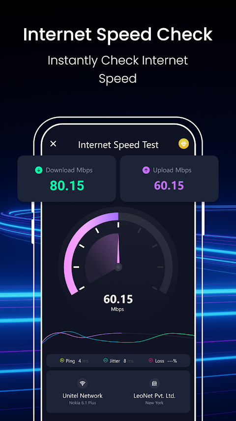Internet Speed Test-4G 5G Wifiのおすすめ画像3