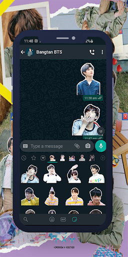 Huening Kai TXT WASticker Screen 2