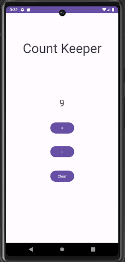 Count Keeper Screen 3