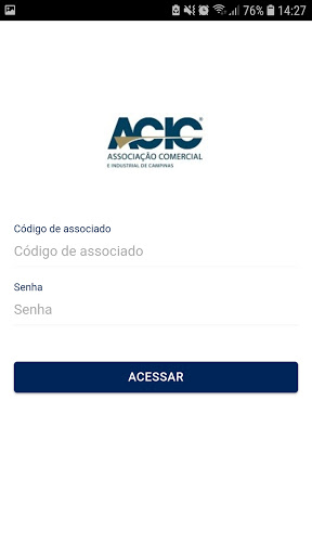 Android application ACIC Digital screenshort