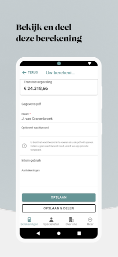 VBK Transitie App Screen 3