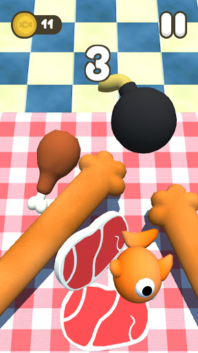 Hungry Cats 3D: All you can ea Screen 2