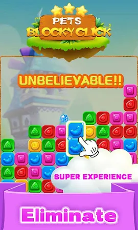 Game screenshot Pets Blocky Click apk download
