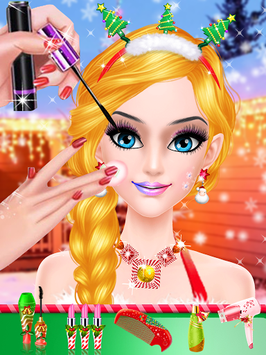 Christmas Makeup Salon Games For Girls