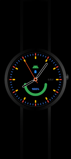 Android application Zero G Edition Watchface screenshort