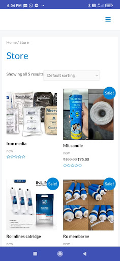 Android application RO STORE KERALA screenshort