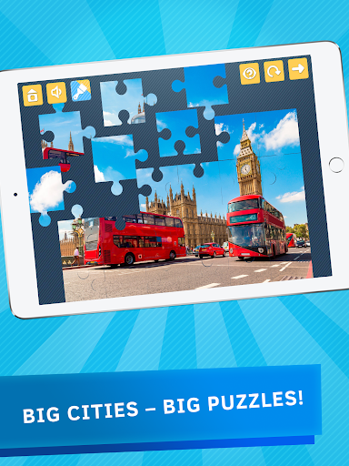 Android application Jigsaw Puzzles: Cityscapes screenshort