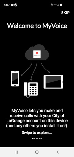 City of LaGrange MyVoice Mobil Screen 3