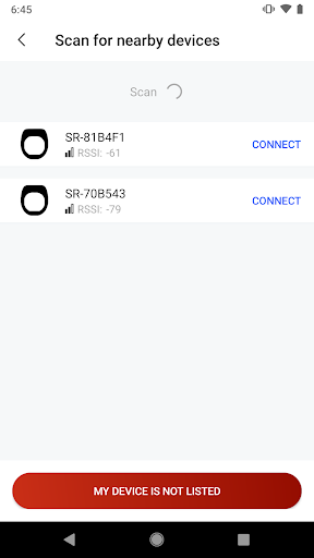 Sensogram Screen 2
