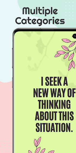 Android application MyBestMe Daily Affirmations screenshort