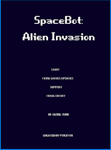 SpaceBot: Alien Invasion