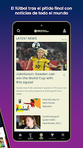 Screenshot 2 La app oficial de la FIFA android