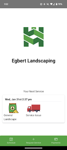 Android application Egbert Mowing screenshort