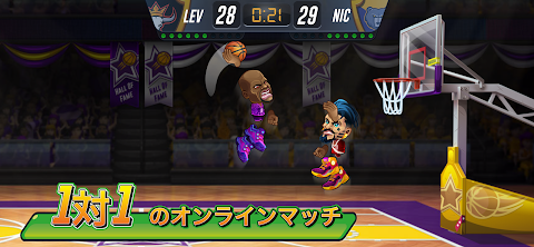 Basketball Arena: オンラインスポーツゲームのおすすめ画像1